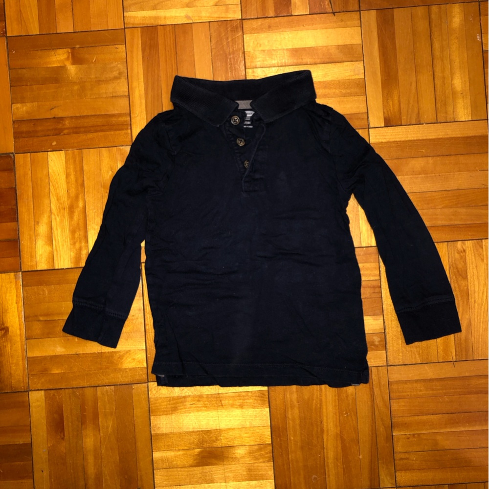 Old navy | navy blue Long Sleeve polo Shirt
